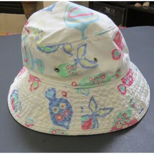 Fresh Produce Bucket Hat  Fish print   Size Medium Adult ** read